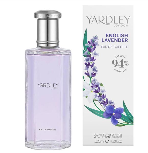Yardley London Eau de Toilette Floral Lavender 125ml (British brand)