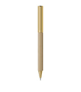 Harrods Hornbeam Wood Mechanical Pencil with Gold Trim- Buy online at McGrocer
