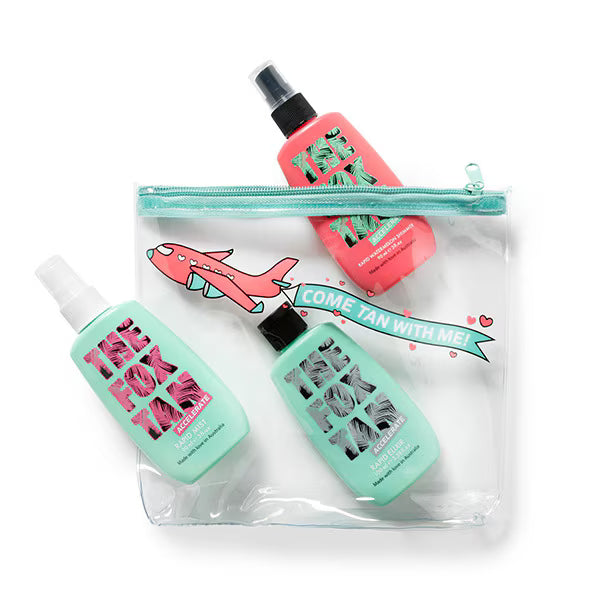 The Fox Tan Jet-Setter Bundle Self Tan Set (British brand)