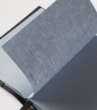 Smythson refillable calfskin notebook with gilt-edged paper, 192 pages (British brand)