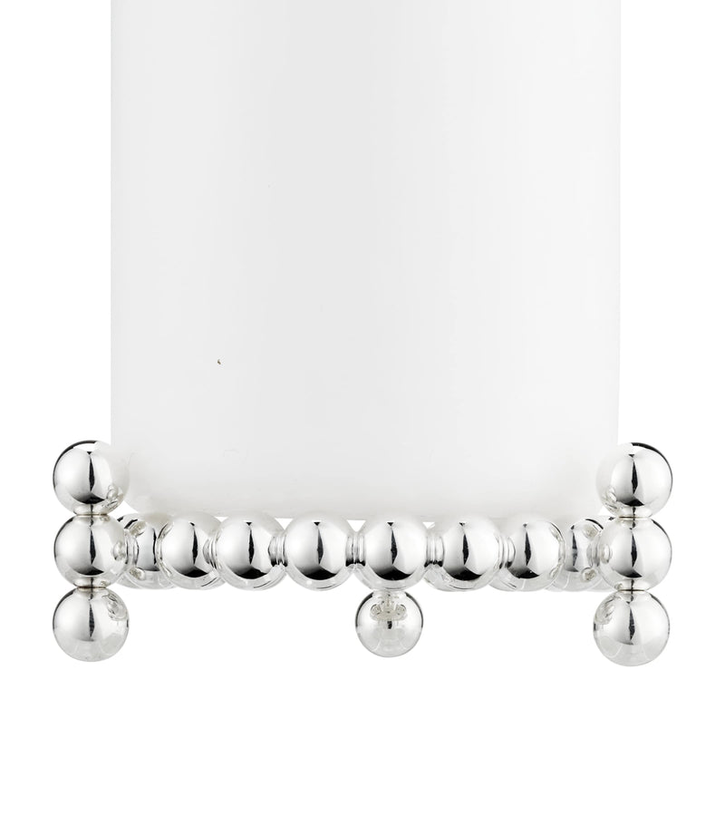 Christofle silver-plated Perles candle jewel - British product