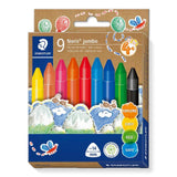 STAEDTLER Noris Jumbo Wax Crayons 9pk 9 per pack GOODS M&S