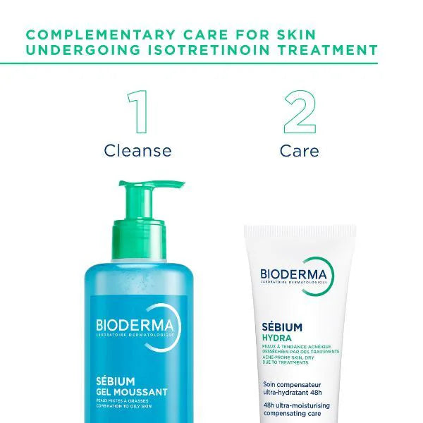 Bioderma Sébium Nourishing Cream Dry Acne-Prone Skin 40ml - British product