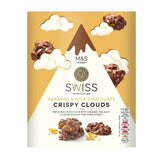 M&S M&S Swiss Caramel & Milk Chocolate Crispy Clouds Chocolate Snack 140g- Buy online at McGrocer