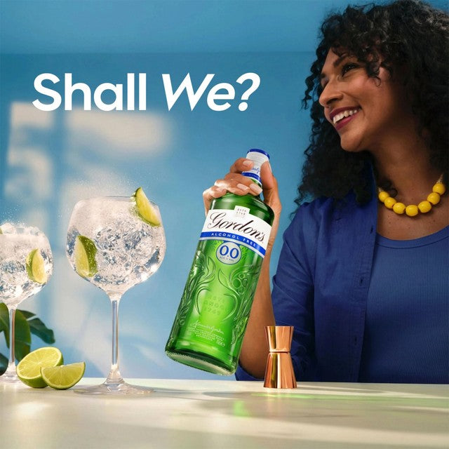 Gordon's 0.0% alcohol-free spirit 70cl, UK version