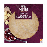 M&S M&S Made Without Victoria Sandwich Cake Gluten Free Sponge Cake 375g- Buy online at McGrocer