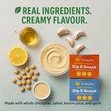 The Happy Pear hummus with wholegrain oat crackers 100g (British brand)