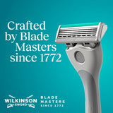 Wilkinson Sword Quattro razor blades 4 pack, UK version