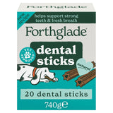 M&S Forthglade Natural Grain-Free Plant-Based Dog Dental Sticks 20 per pack- Buy online at McGrocer