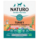 Naturo grain free turkey dog food 400g, imported from the UK