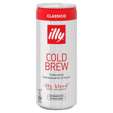 Illy Cold Brew Classico iced coffee 250ml, UK version