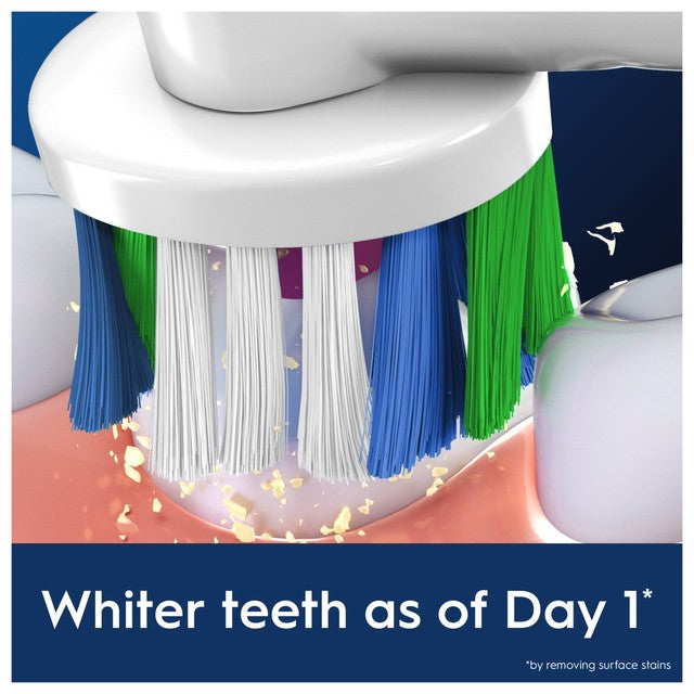 Oral-B 3D White toothbrush heads 2 pack, imported from the UK