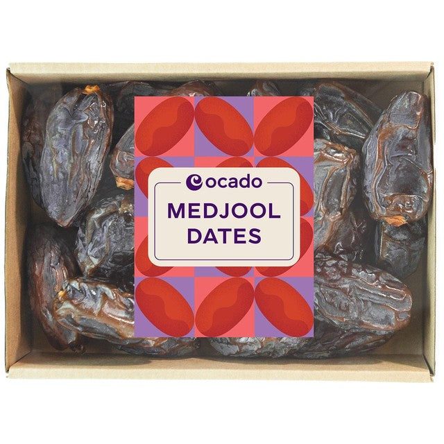 Ocado Medjool dates with stones 500g, imported from the UK