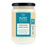 M&S Plant Kitchen Everything White Sauce 410g, imported from the UK