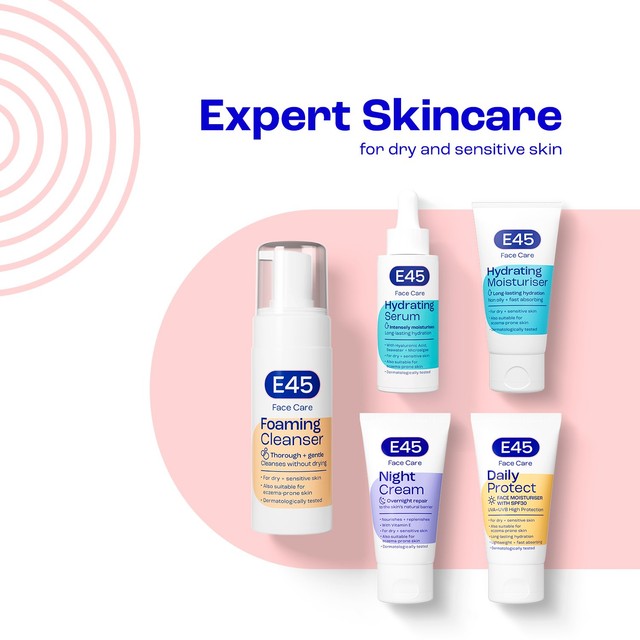 E45 Face Daily Protect Moisturiser SPF30 (British brand)