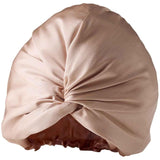 M&S pure mulberry silk hair wrap pink - British product