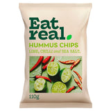 Eat Real hummus chips chilli lime and sea salt 110g - British product