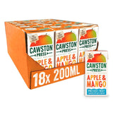 M&S Cawston Press Apple & Mango Kids Juice Drink 18 x 200ml- Buy online at McGrocer