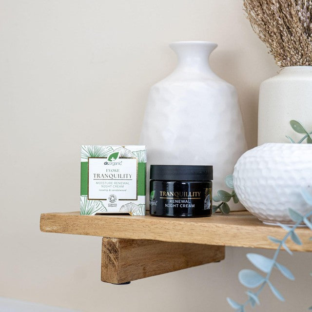 Dr Organic Evoke Tranquility night cream 50ml - British product