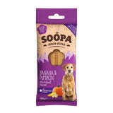 M&S Soopa Banana & Pumpkin Senior Dog Dental Sticks 100g- Buy online at McGrocer