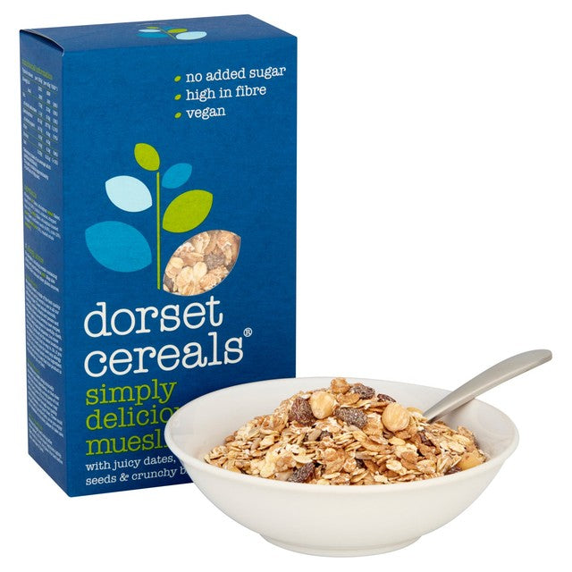 Dorset Cereals Simply Delicious Muesli No Added Sugar 650g - British product