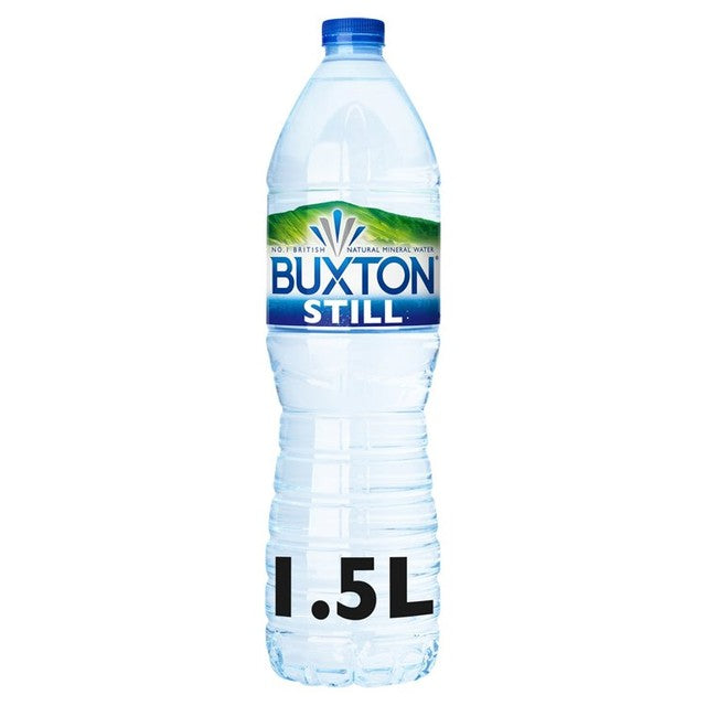 Buxton still mineral water 1.5L - British product