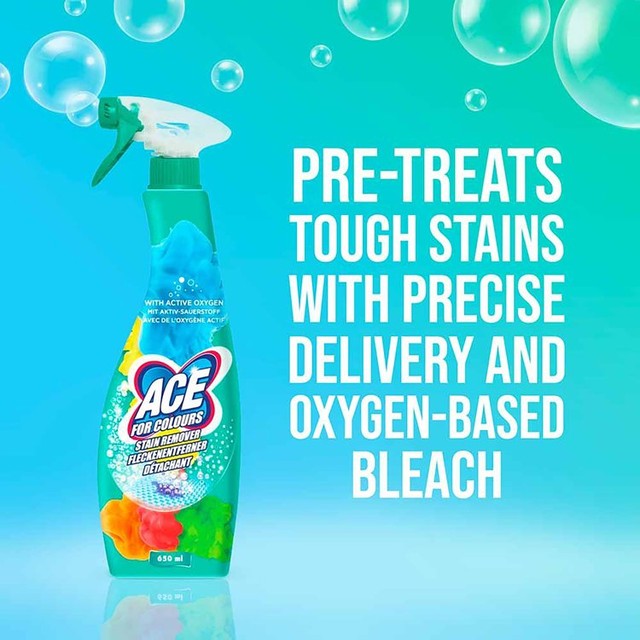 Ace Power Multipurpose Stain Remover Spray 650ml - British product