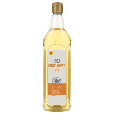 M&S Sunflower Oil Vegetable Cooking Oil 1L