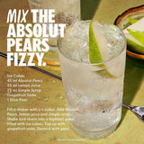 Absolut pears vodka 70cl - British product