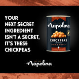 Napolina chick peas in water 400g, imported from the UK