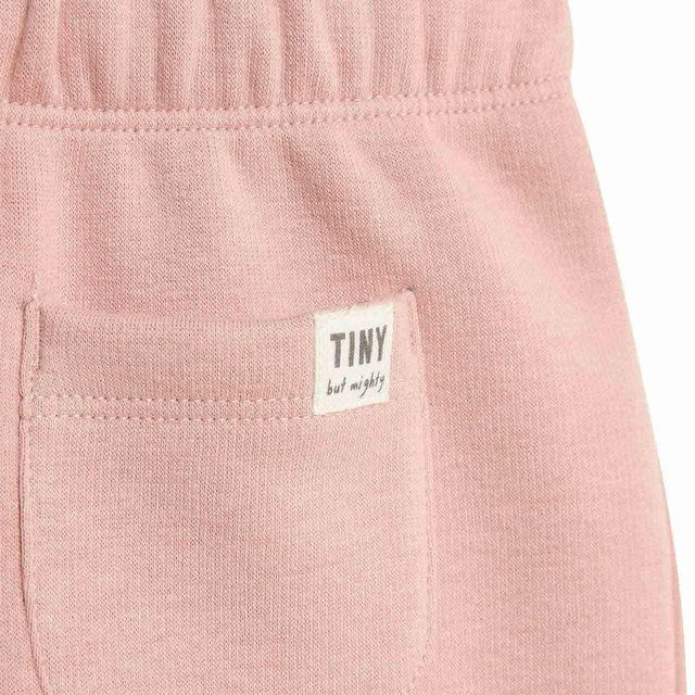 M&S pink joggers for girls aged 3-6 months, imported from the UK