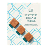 M&S Clotted Cream Fudge 175g, imported from the UK
