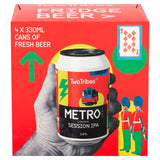 Two Tribes Metro Land Session IPA beer 4 x 330ml cans (British brand)