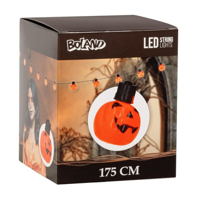 M&S Boland Halloween Pumpkin LED Light String 175cm- Buy online at McGrocer