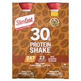 M&S SlimFast Salted Caramel Protein Shake Multipack 4 x 325ml- Buy online at McGrocer
