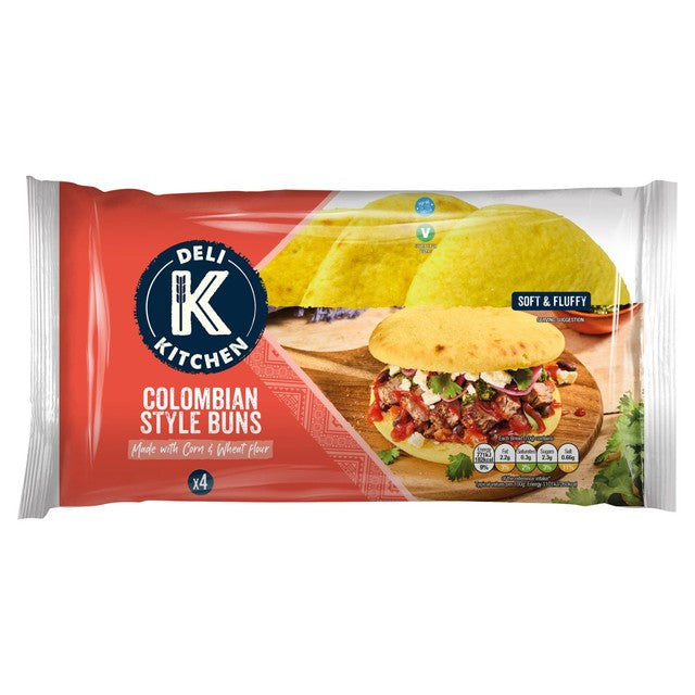 Deli Kitchen Colombian Style Buns 4 x 70g - British product