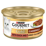 M&S Gourmet Gold Casserole Duck and Turkey Wet Cat Food 85g- Buy online at McGrocer