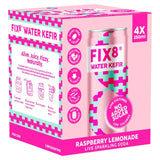 Fix8 water kefir raspberry lemonade, UK version