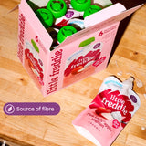 Little Freddie baby food pouch Pink Lady Yoghurt 6x100g, UK version