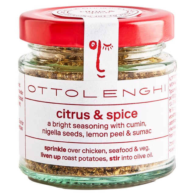 Ottolenghi citrus and spice seasoning jar, British brand