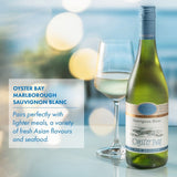 Oyster Bay Sauvignon Blanc Marlborough white wine 75cl, imported from the UK