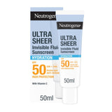 M&S Neutrogena Ultra Sheer Face Sunscreen Hydrating Fluid SPF50- Buy online at McGrocer