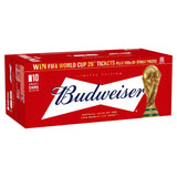 M&S Budweiser Lager Beer Cans 10 x 440ml- Buy online at McGrocer