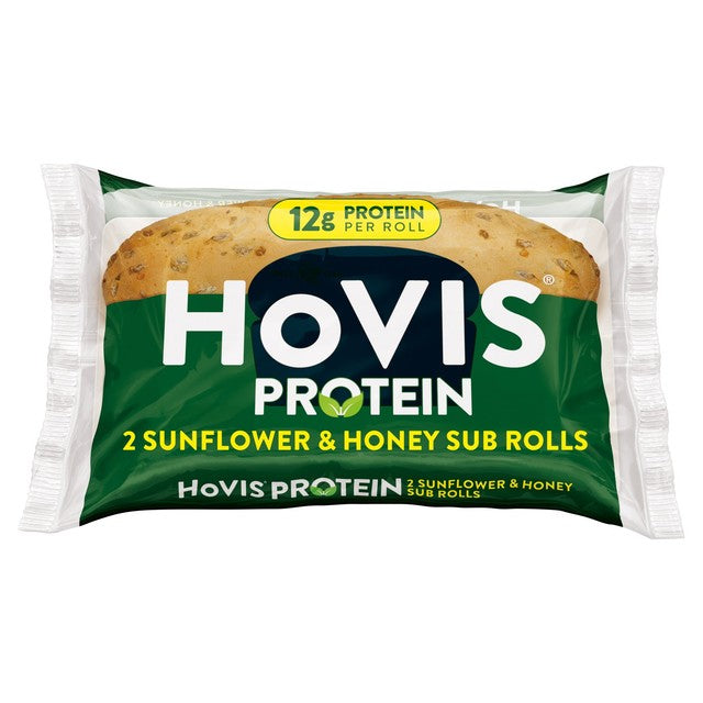 Hovis Sunflower & Honey Protein Rolls 2 pack, UK version