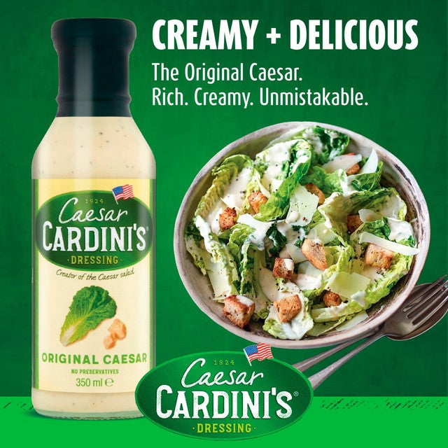 Cardini's Original Caesar Salad Dressing 350ml - British product