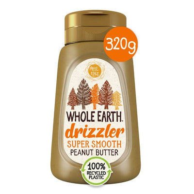 M&S Whole Earth Drizzler Super Smooth Peanut Butter 320g- Buy online at McGrocer