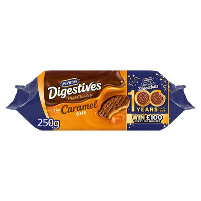 M&S McVitie's Milk Chocolate Digestives with Caramel Biscuits 250g- Buy online at McGrocer