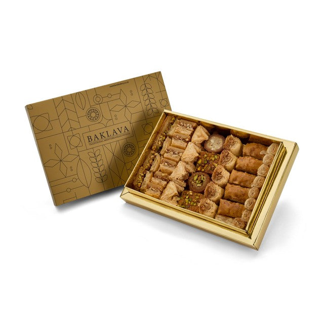 Sweetland London classic baklava selection box, imported from the UK