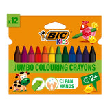 M&S BIC Kids Plastidecor Crayons Wallet of 12- Buy online at McGrocer