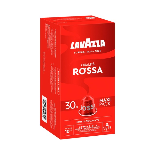 Lavazza Qualita Rossa Coffee Capsules 30 pack, UK version